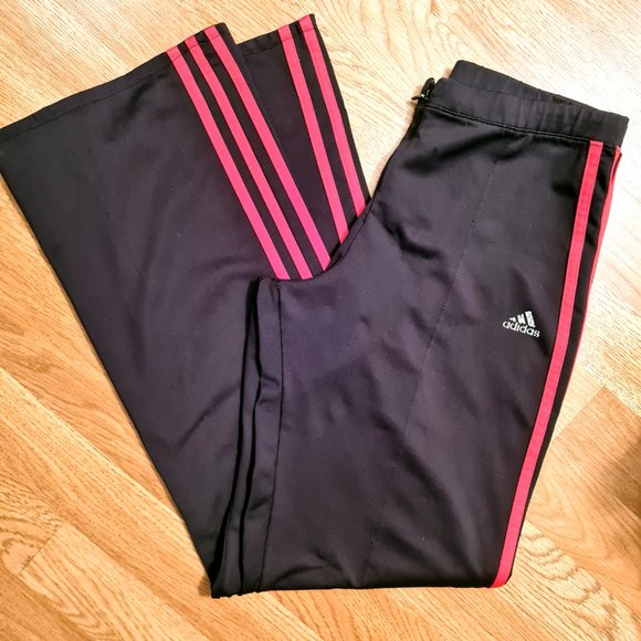 ADIDAS Climalite Black Joggers Track Pants leggings sz Small - Picture 8 of 12